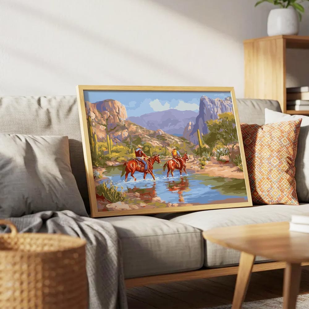 Canyon Riders - Paint By Numbers Kit