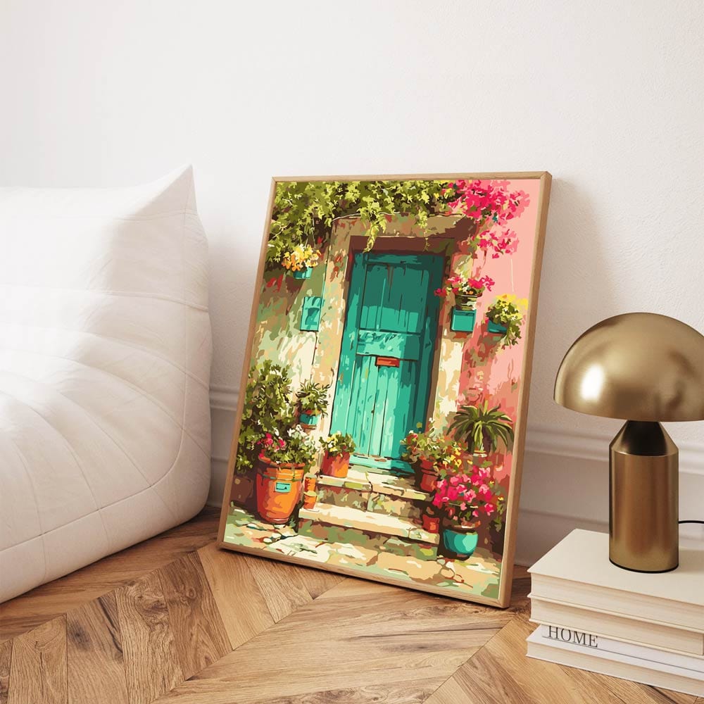 Green Door - Paint By Numbers Kit