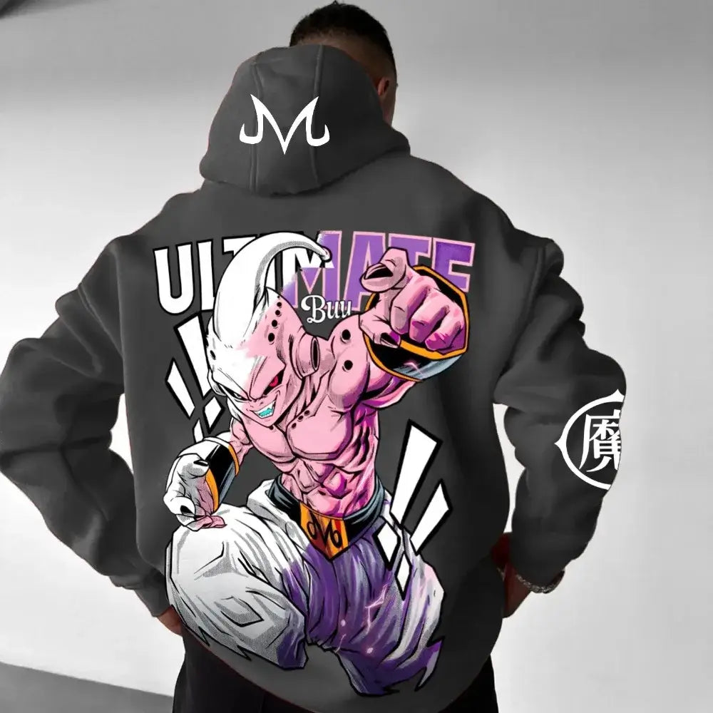 Dragon Ball Majin Buu Anime Hoodie | Parent-Child Sweater