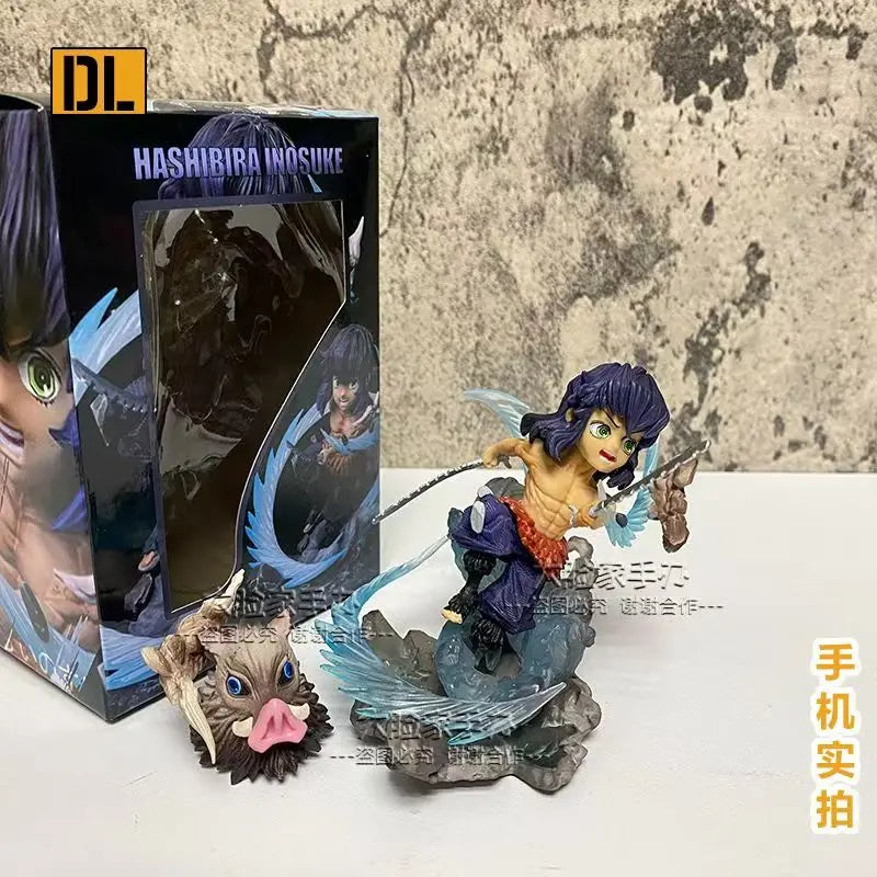 Inosuke Action Figure: G5 Robot Style Demon Slayer Statue