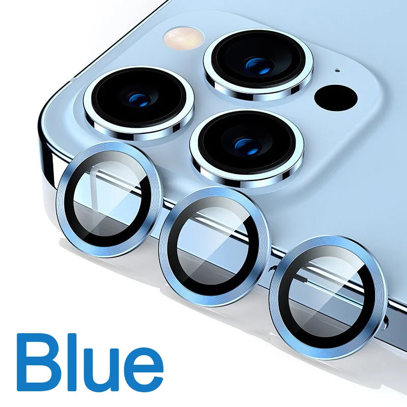 1 Set Metal Ring Glass Camera Lens Protector For IPhone 14 15 16 Pro Max 16 Plus 16Pro 15Pro 14Pro IPhone14 Cover Accessories