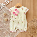 Baby Girl Rompers Summer Short Sleeve Clothing Cotton Girls Onesies
