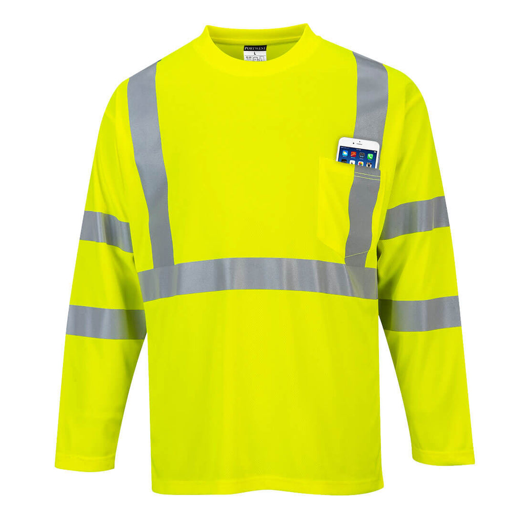 Hi Vis Pocket Long Sleeve Reflective