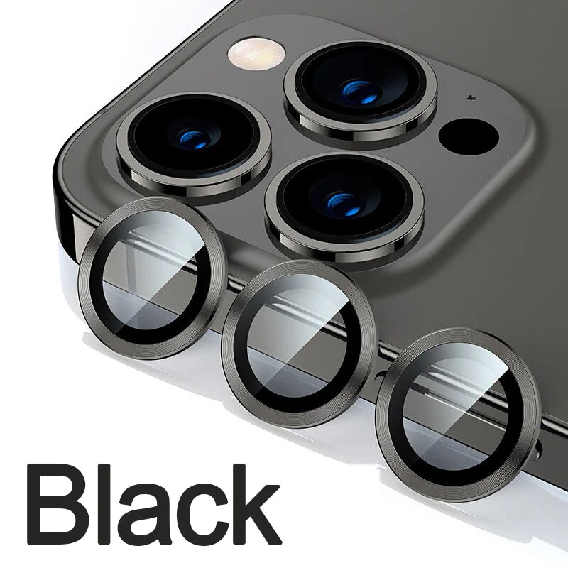 1 Set Metal Ring Glass Camera Lens Protector For IPhone 14 15 16 Pro Max 16 Plus 16Pro 15Pro 14Pro IPhone14 Cover Accessories