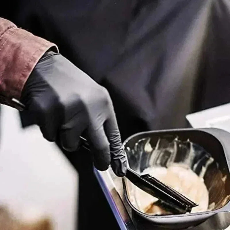 Gloves Black Washing Xl Tableware Disposible Latex Free PVC Gloves Housework Car Industry Gardening Pet Care Cooking Tools