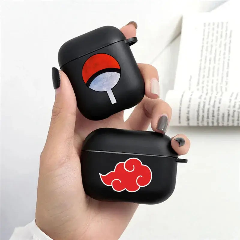 Naruto Itachi AirPods Case Soft Anime Cover TPU Cartoon