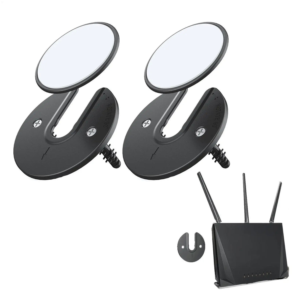 Router Tablet Wall Mount Adjustable 90 Degrees Rotating Tablet Holder ForIpad/Kindle/e-Reader Universal Tablet Support Bracket