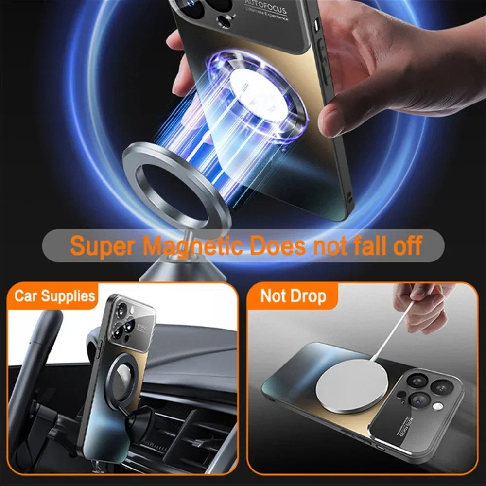 Luxury Magnetic Case for iPhone 18 Pro Max - Magsafe Compatible