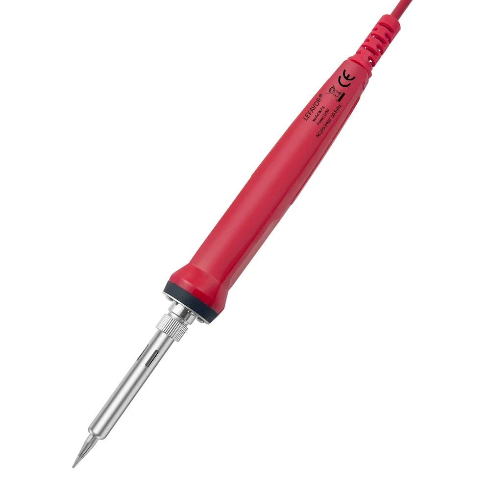 80W Soldering iron kit adjustable temperature LCD solder welding tools Ceramic heater soldering tips Tweezers soldering wire