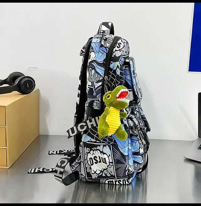 One Piece Luffy Backpack: High-Capacity Anime School Bag