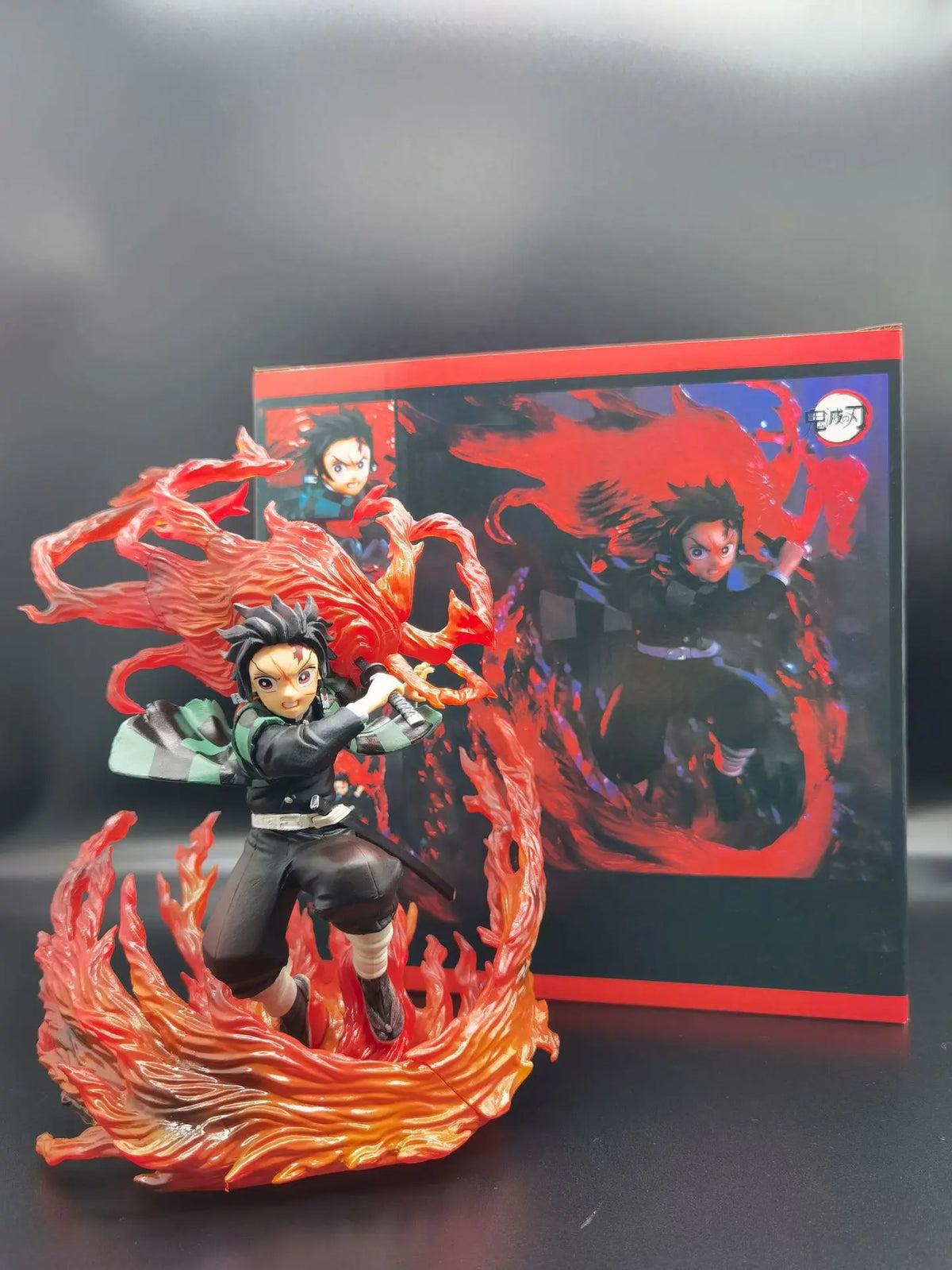 Tanjiro Hinokami Kagura Anime Figure | 21CM Demon Slayer