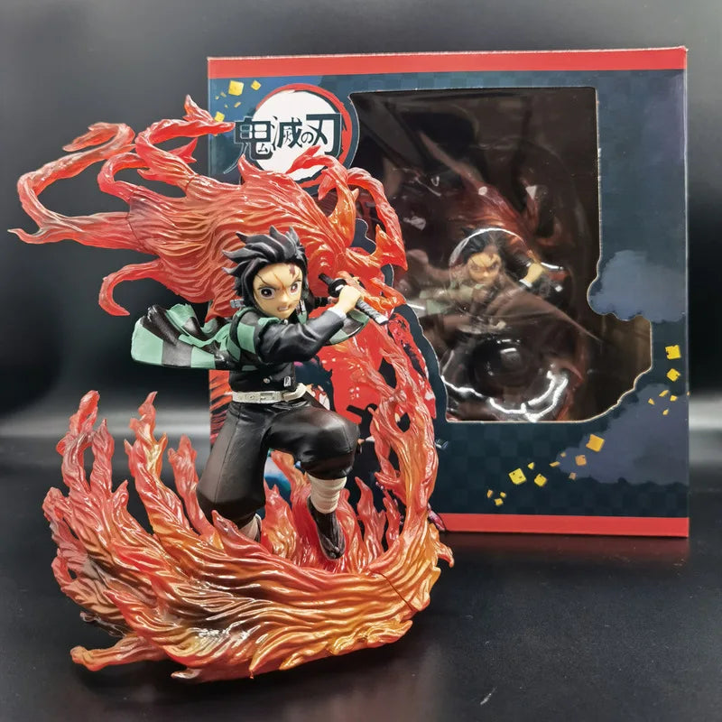 Tanjiro Hinokami Kagura Anime Figure | 21CM Demon Slayer