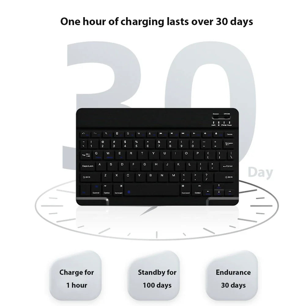 Bluetooth Wireless Keyboard Universal Mobile Phone Tablet Keyboard And Mouse Mini Bluetooth Keyboard Ipad Keyboard Accessories