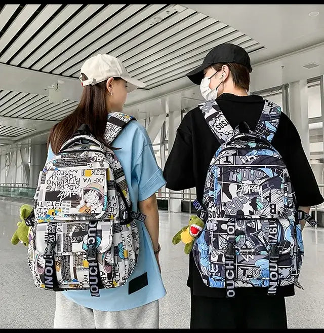 One Piece Luffy Backpack: High-Capacity Anime School Bag