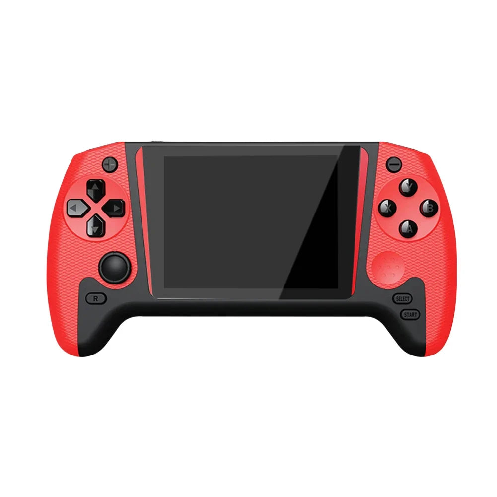 Portable Game Console 3.5inch LCD Screen Built-in 500 Games Nostalgic Game Console TV Connect for Kids Adults for Single Player