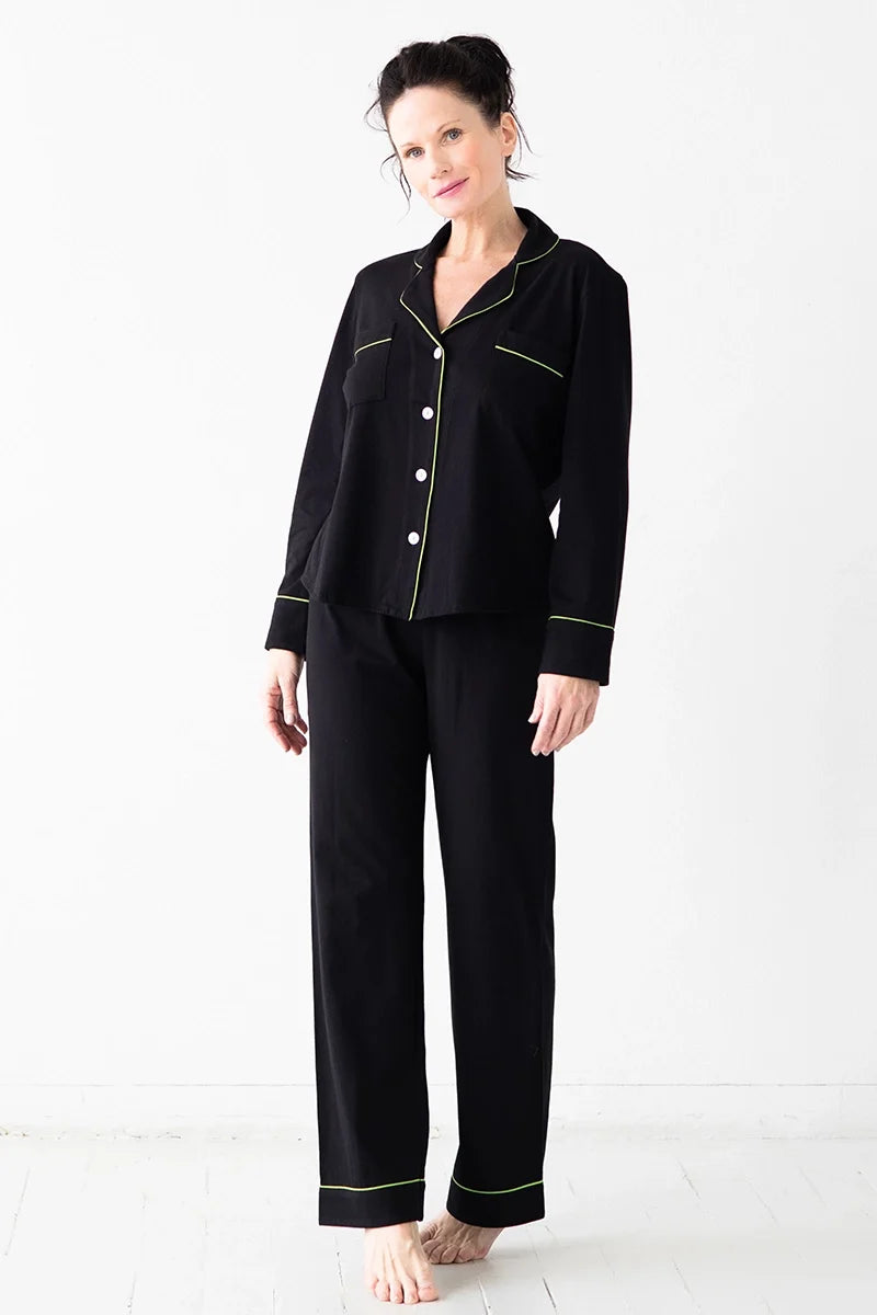 Classic Luxury Pajamas in Brushed Pima Cotton