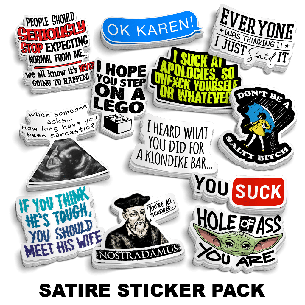 Satire Sticker Pack