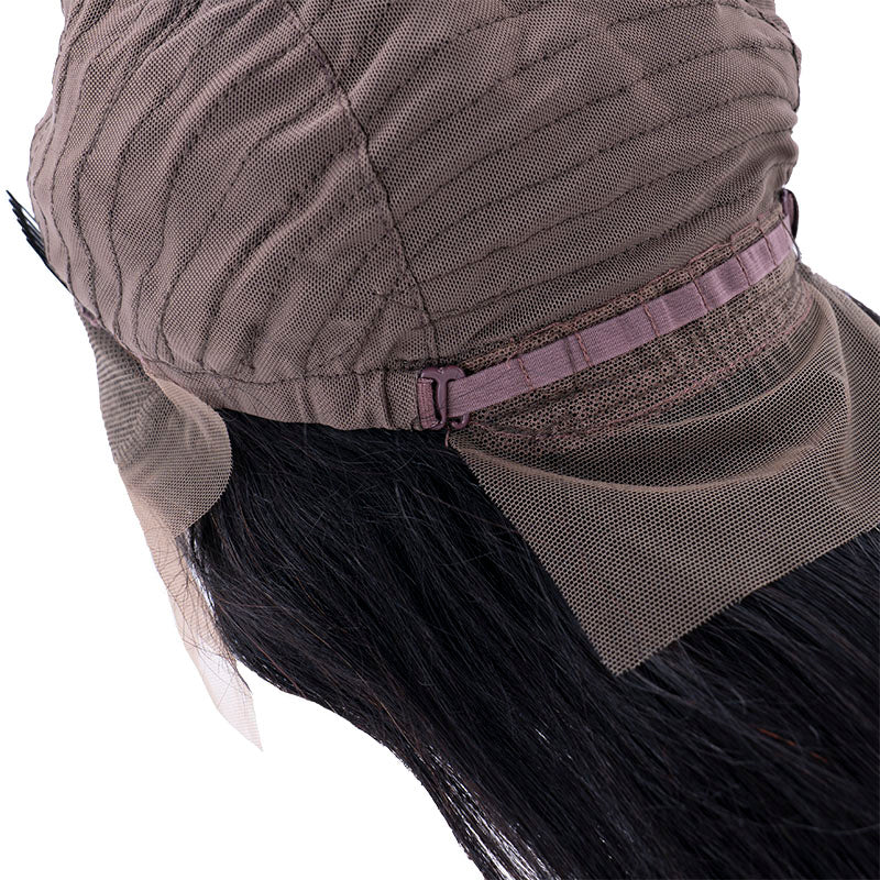 Straight 13x4 Transparent Lace Front Human Hair Wig