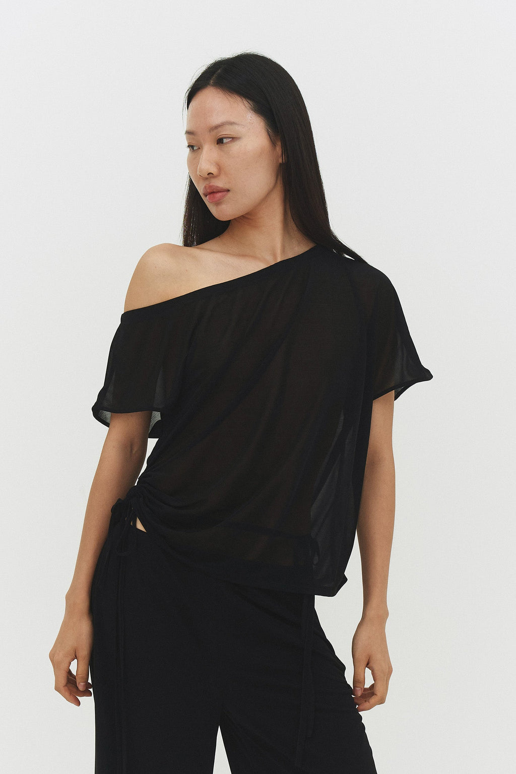 BRISA TOP IN BLACK