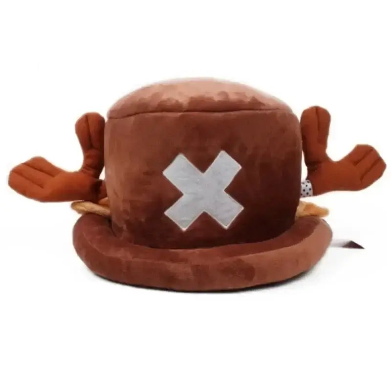 Tony Tony Chopper Hat: One Piece Plush Cosplay Cap