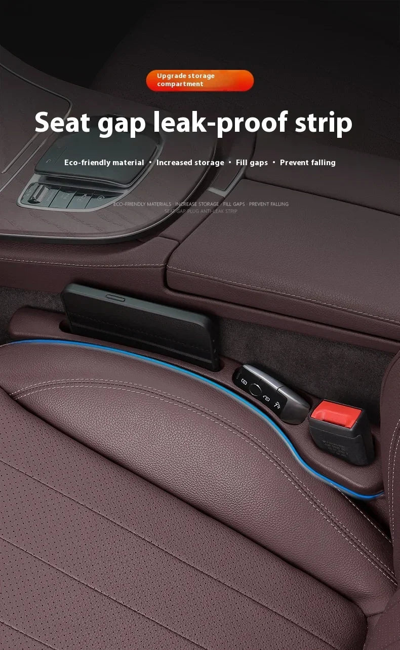 2pcs of Car Seat Gap Plug Strips Car Seat Gap Storage Box, Car Seat Position Storage Box Interior Decoration Items