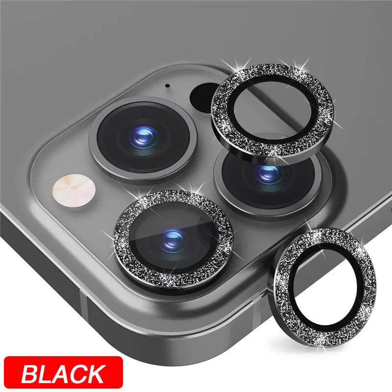 1 Set Metal Ring Glass Camera Lens Protector For IPhone 14 15 16 Pro Max 16 Plus 16Pro 15Pro 14Pro IPhone14 Cover Accessories