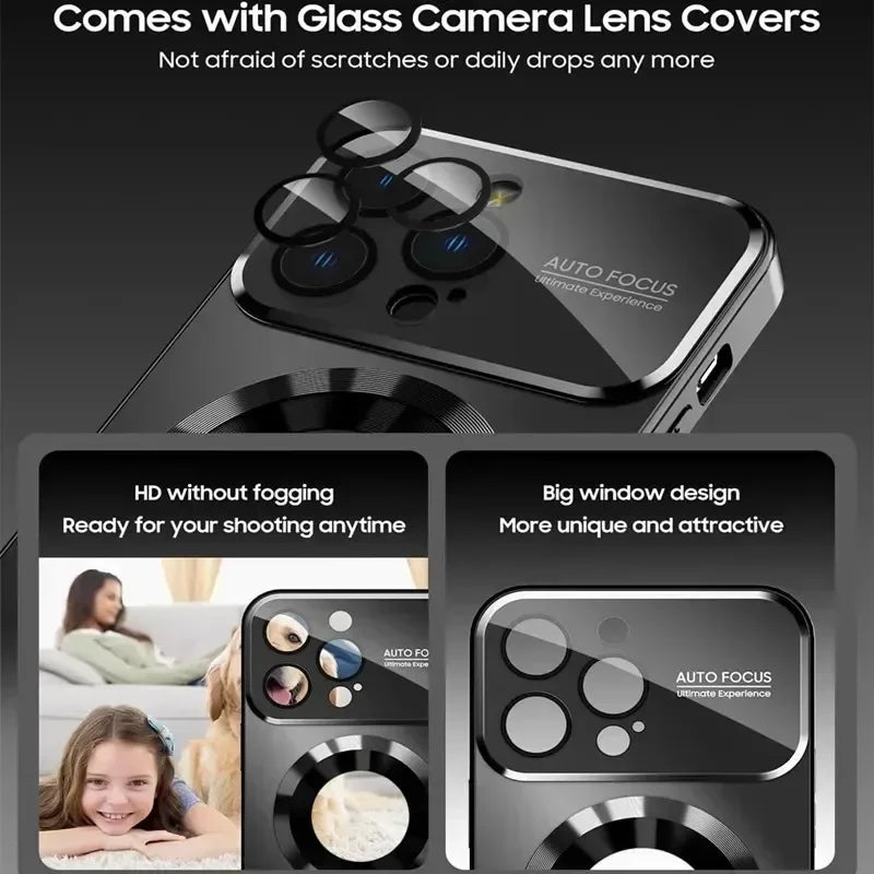 Luxury Magnetic Case for iPhone 18 Pro Max - Magsafe Compatible