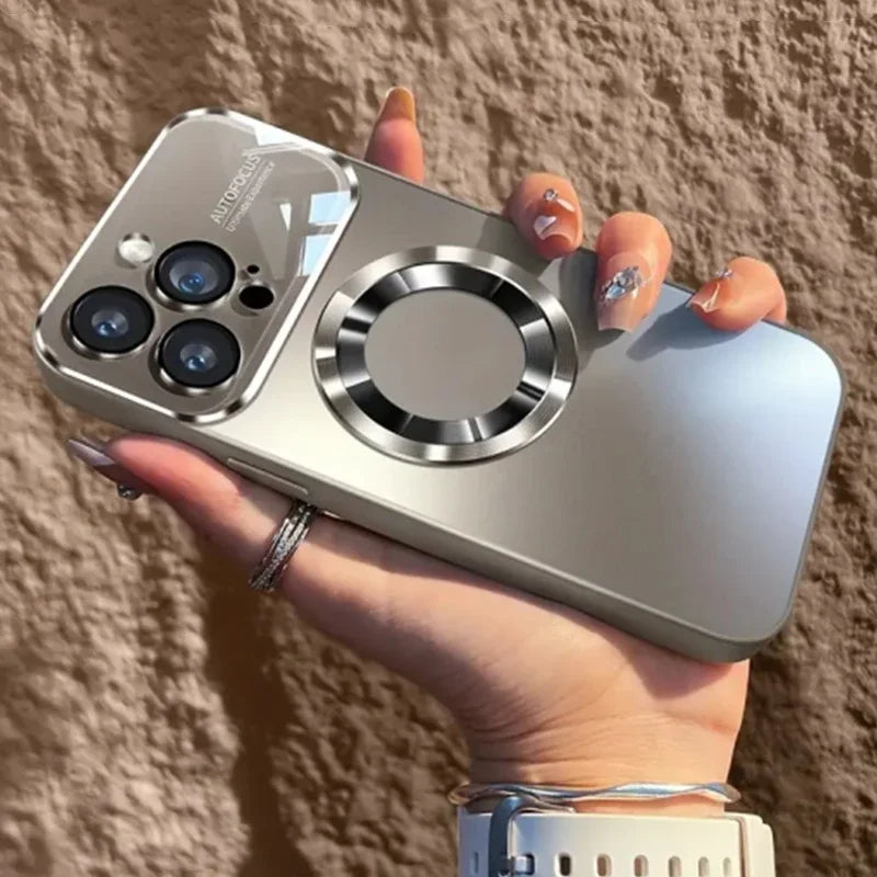 Luxury Magnetic Case for iPhone 18 Pro Max - Magsafe Compatible