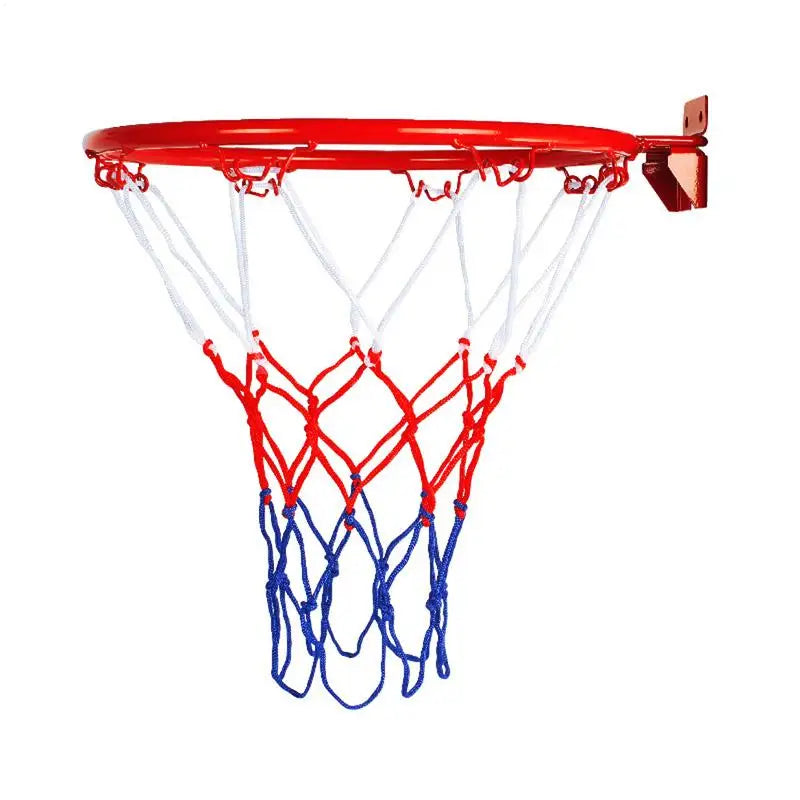 Indoor/Outdoor Wall Mounted Basketball Hoop with Net - Durable and Versatile Sports Equipment
