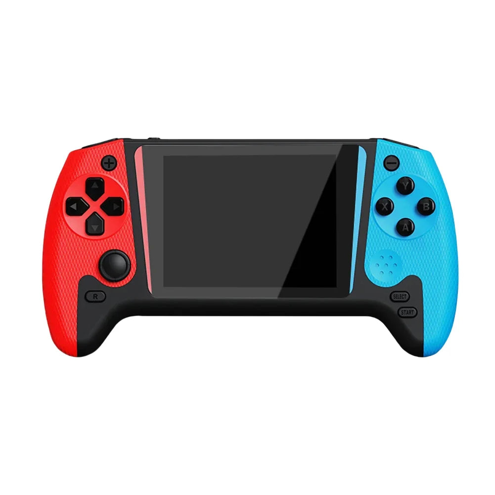 Portable Game Console 3.5inch LCD Screen Built-in 500 Games Nostalgic Game Console TV Connect for Kids Adults for Single Player