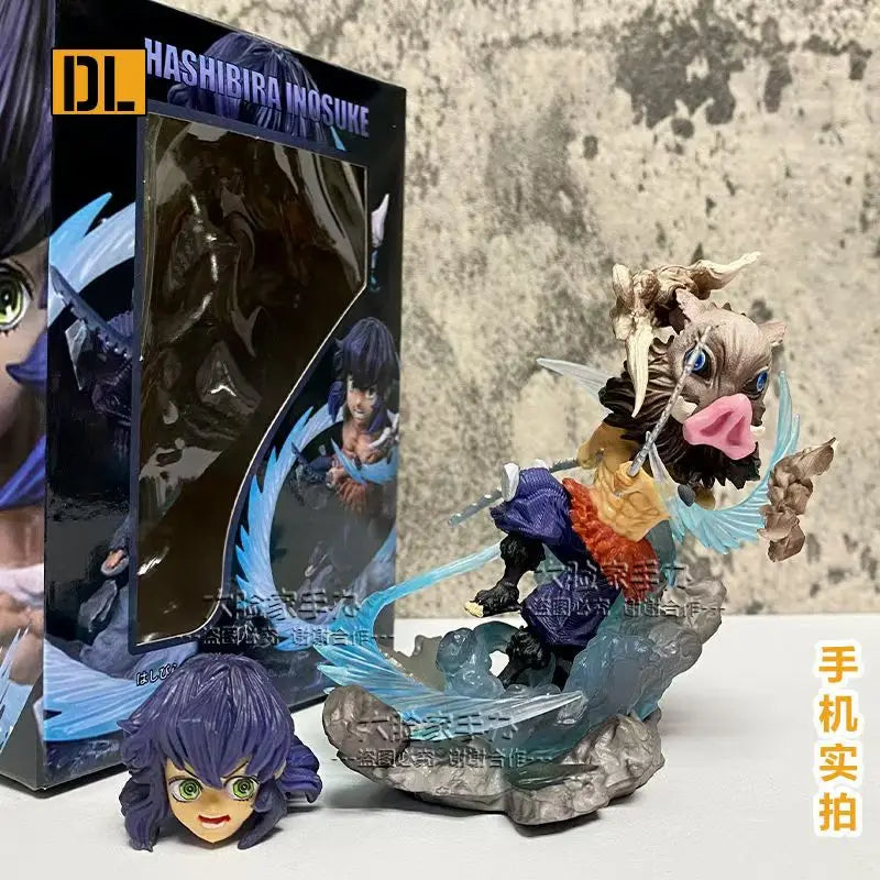 Inosuke Action Figure: G5 Robot Style Demon Slayer Statue