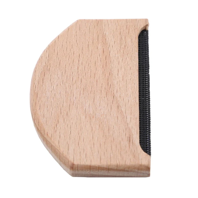Wooden Epilator Sweater Clothes Shaver Fabric Clothes Sweater Lint Removers Manual Portable Wooden Lint Trimmer Comb Shaver