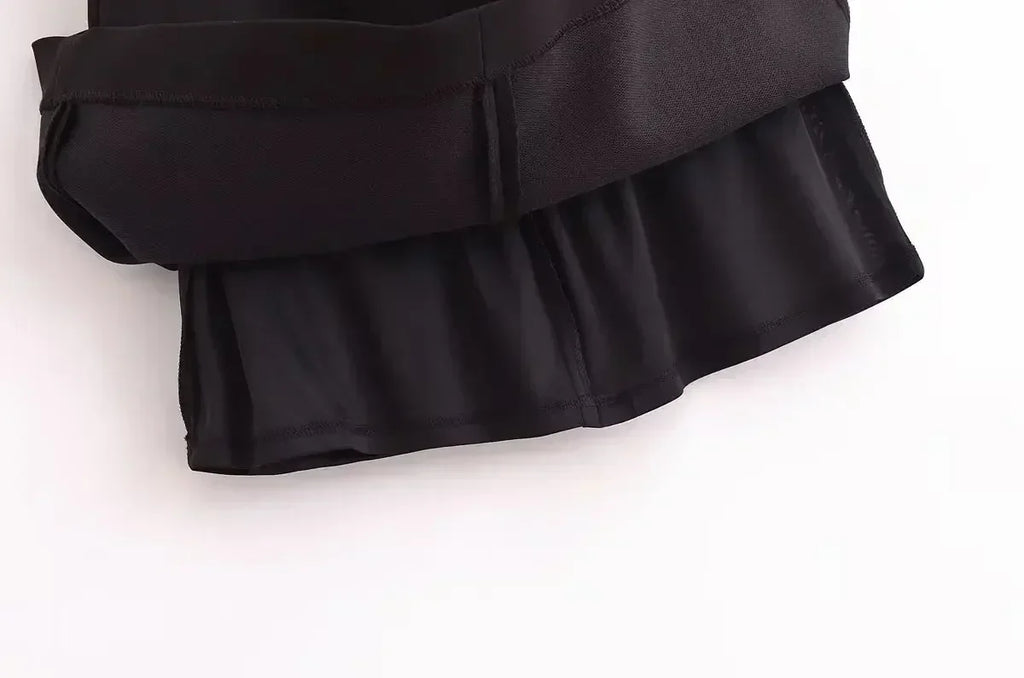 TFMLN Autumn New Women Dress 2024 Slim Chic Sleeveless Dress Bow Casual  Mini Frock Female Fashion Elegant Short Party Dress