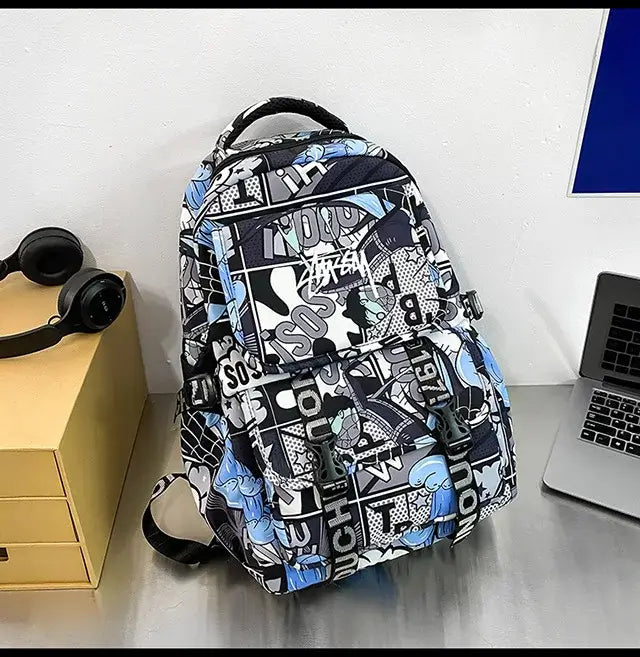 One Piece Luffy Backpack: High-Capacity Anime School Bag