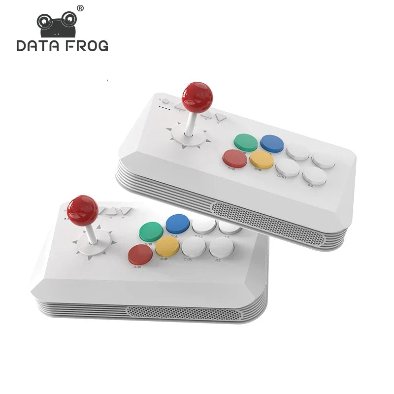 DATA FROG Y5A Arcade Console Joystick Suitable for Android iOS PC Switch Arcade Fight Stick Support 2.4G Wireless