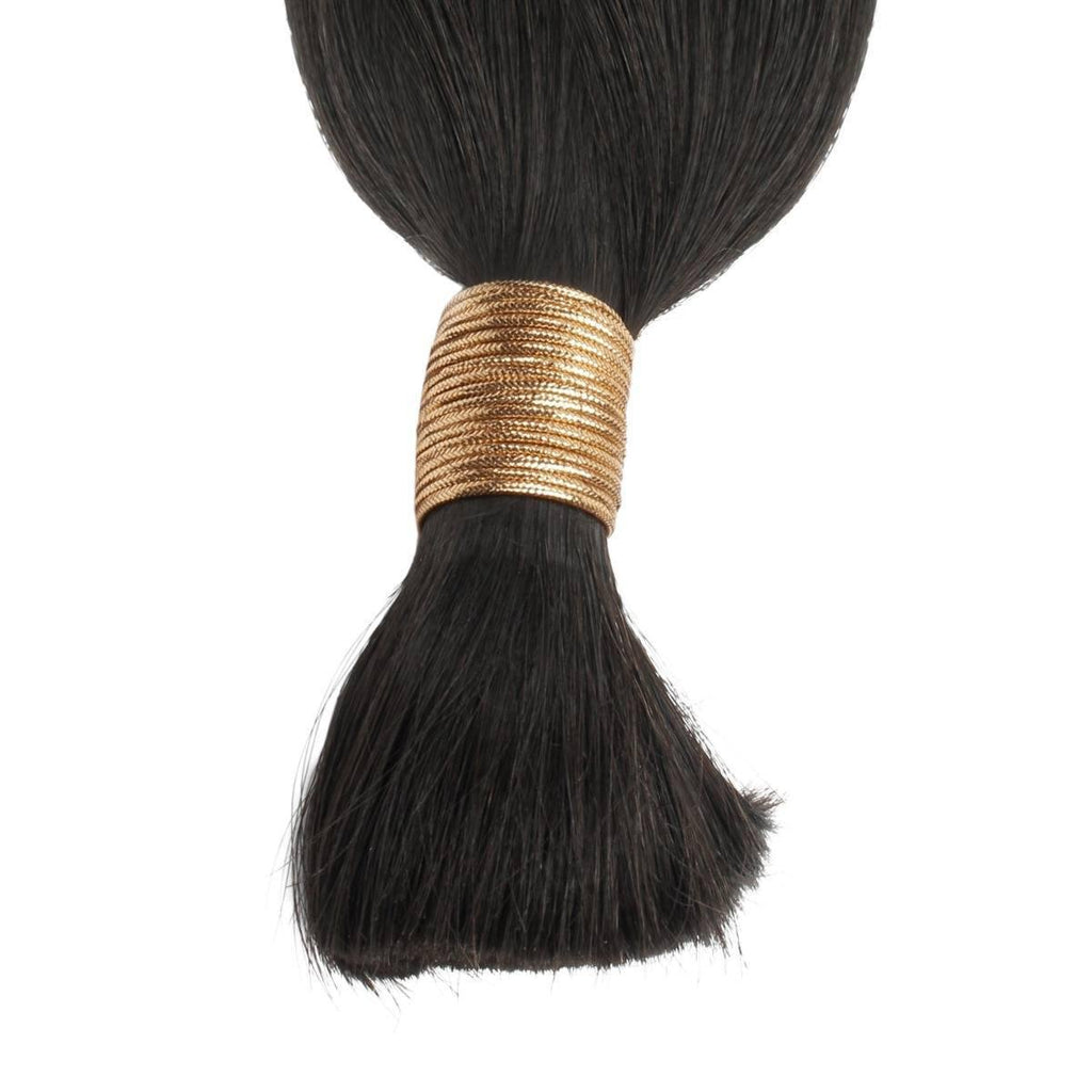 Straight Bulk 100% Human Braiding Hair
