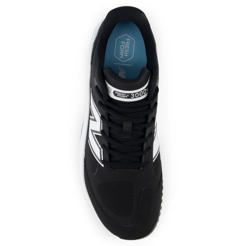 New Balance 3000v7 Turf Shoe - Black/White