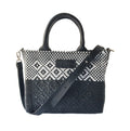 Tin Marin Black Small Woven Crossbody