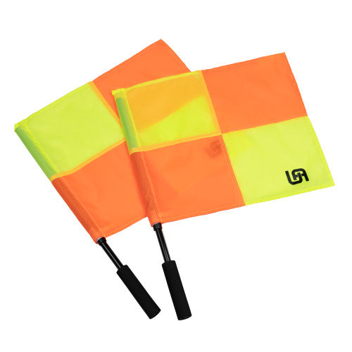 United Attire Checkered Referee Flags