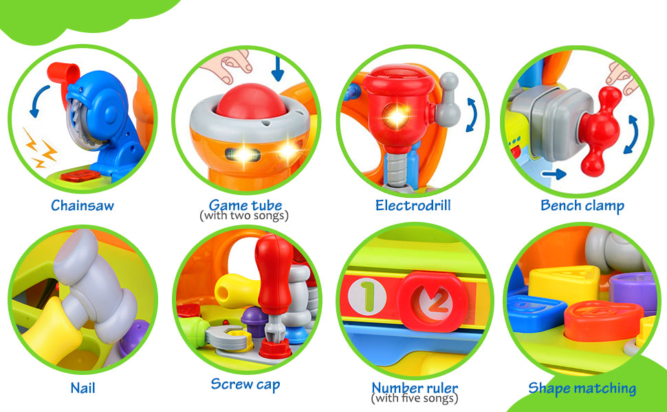 Eternbench Maximum Fun & Learning STEM Toddler Station
