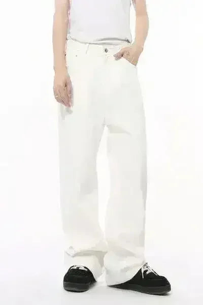 Mid Rise Men's Jeans with Pockets