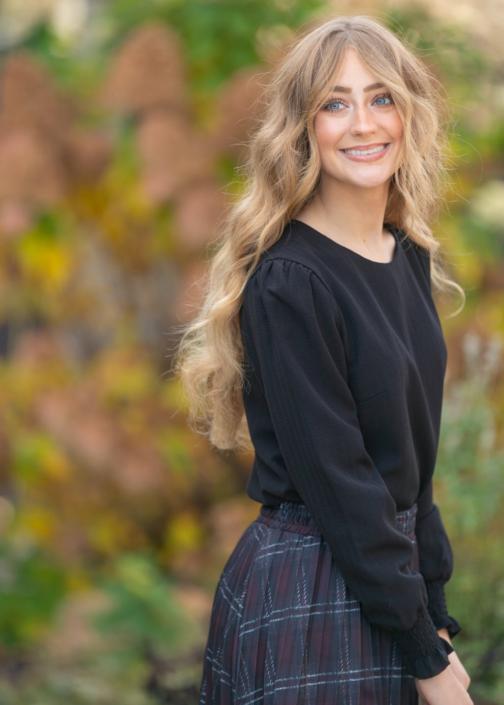 Blake Cinched Sleeve Blouse