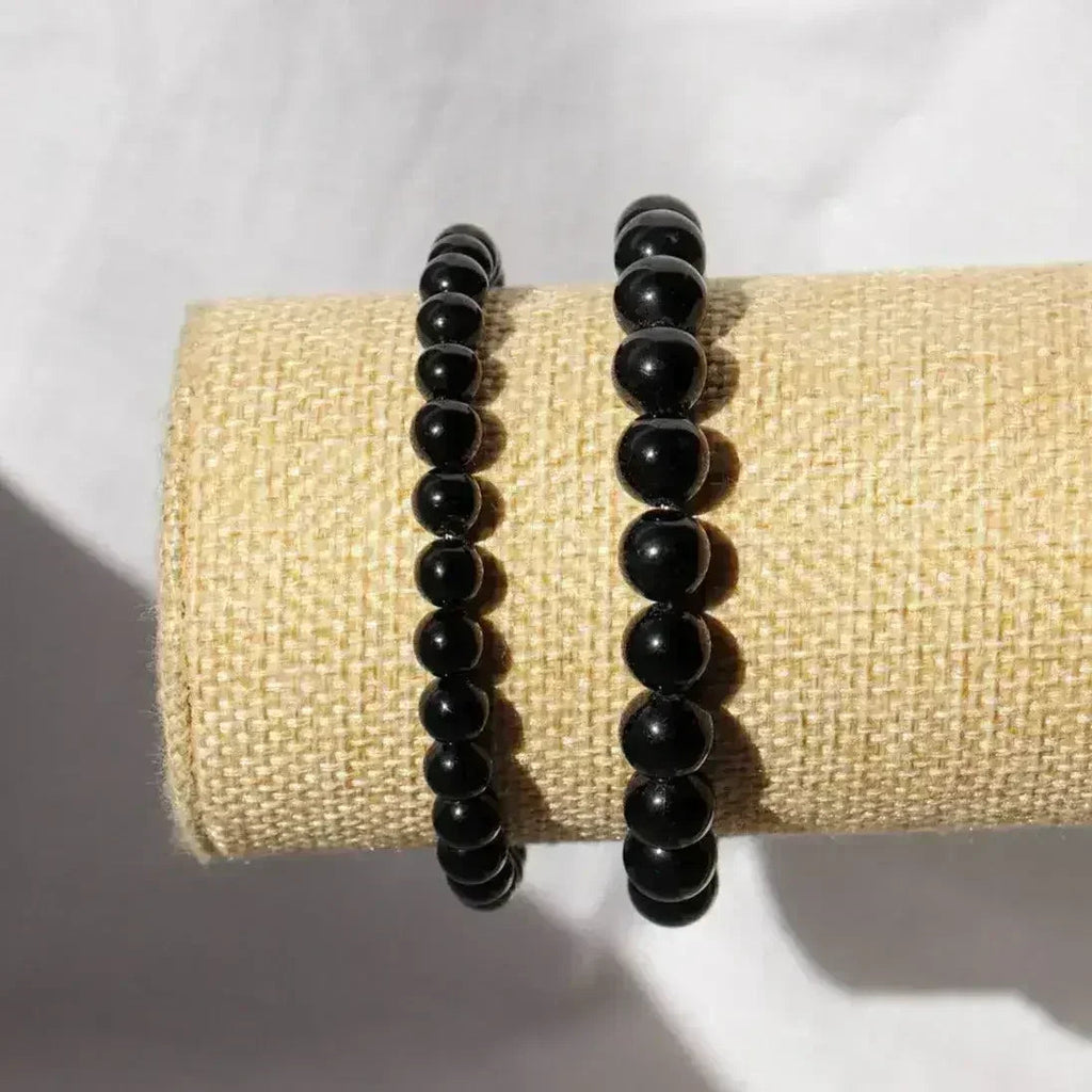 Bracelet en Tourmaline noire