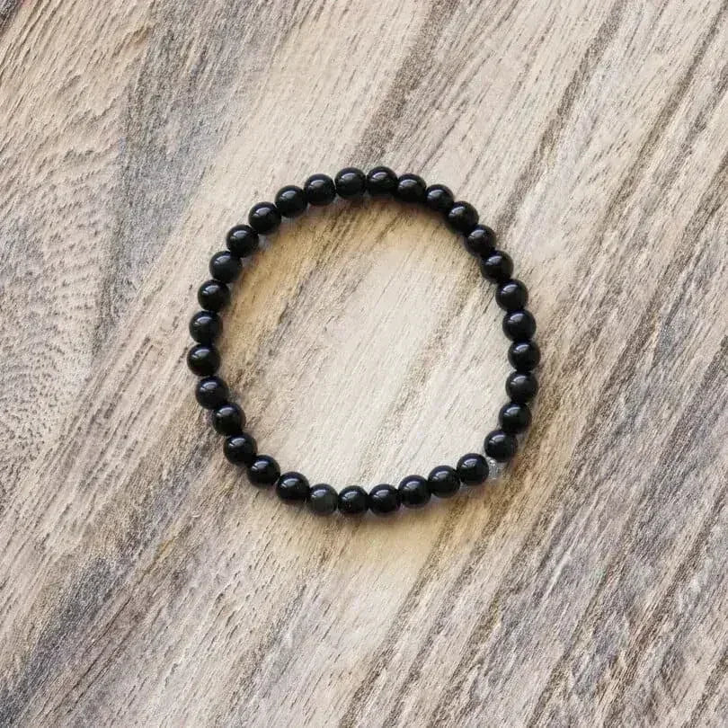 Bracelet en Tourmaline noire