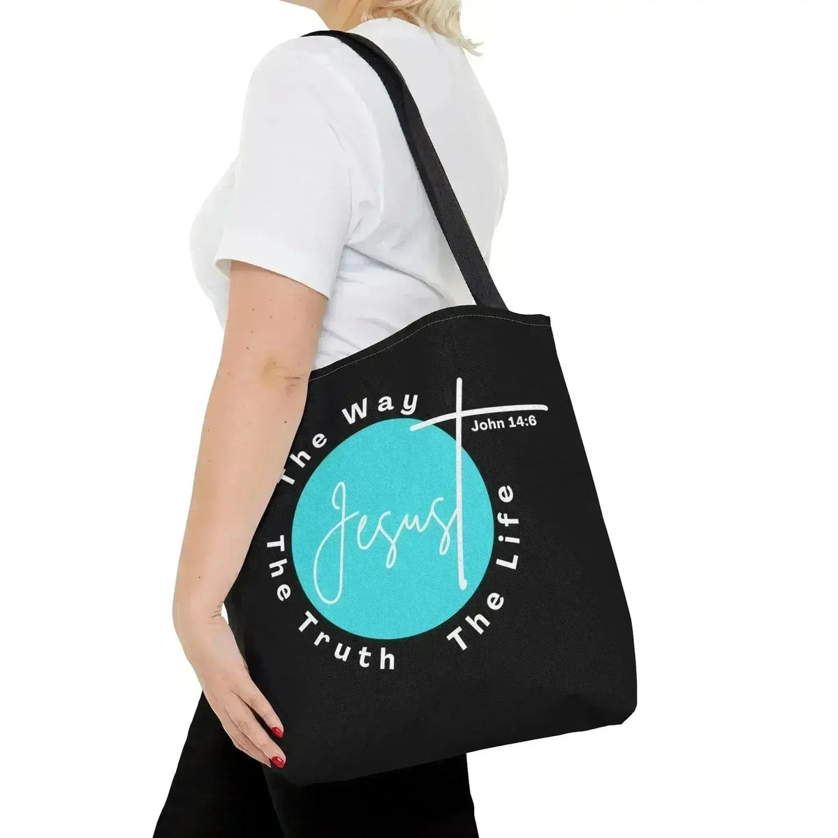 Large Tote Bag the Truth the Way the Life