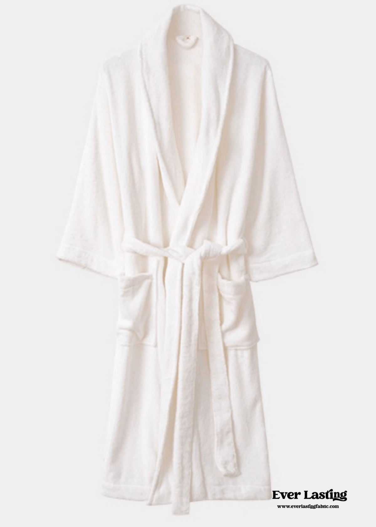 Classic Ultra-Soft Absorbent Cotton Bathrobe / Pink