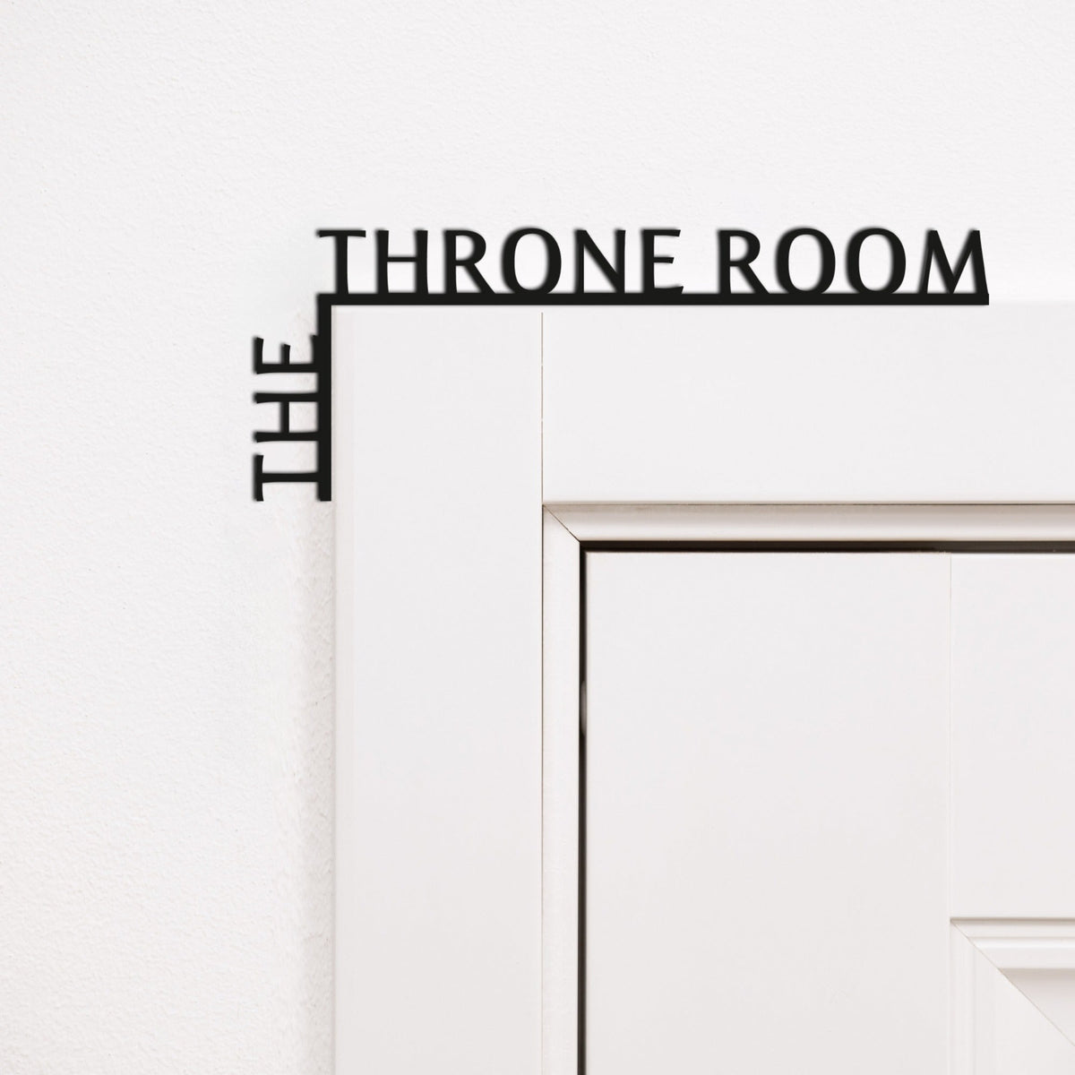 Wooden Corner Quote – The Throne Room