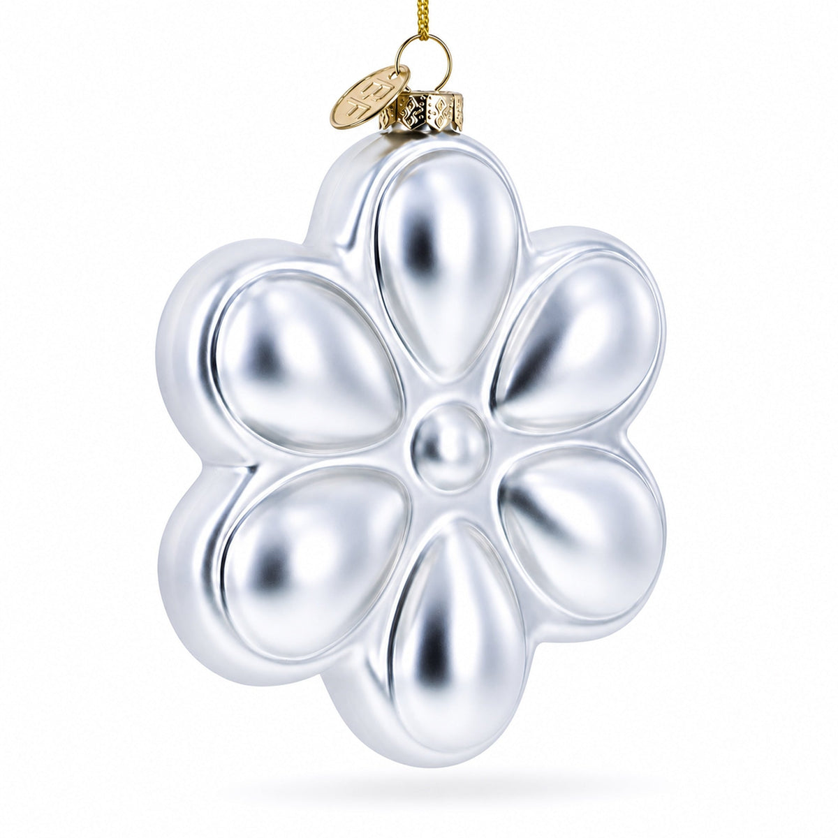 Deviled Egg Serving Plate Glass Christmas Ornament