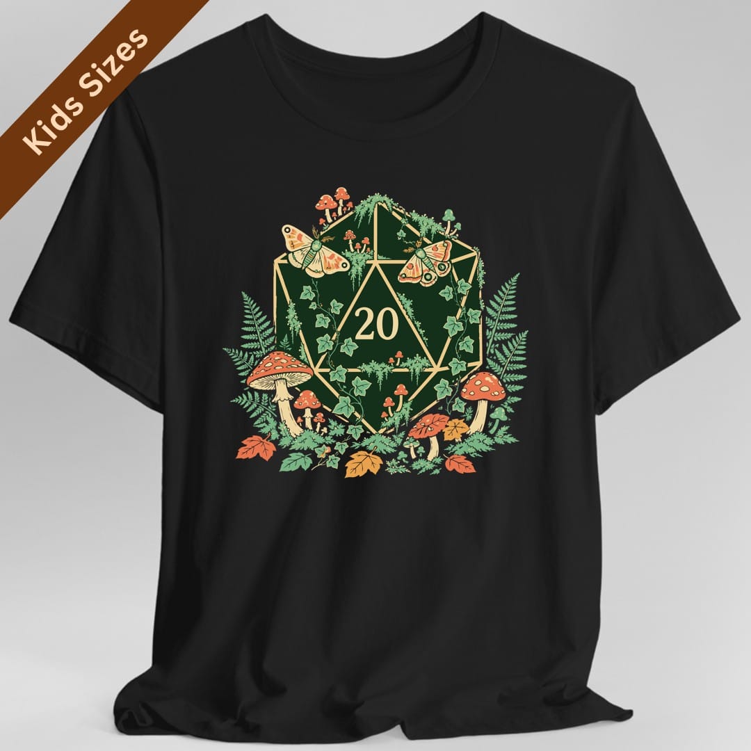 Goblincore D20 Kids T-Shirt