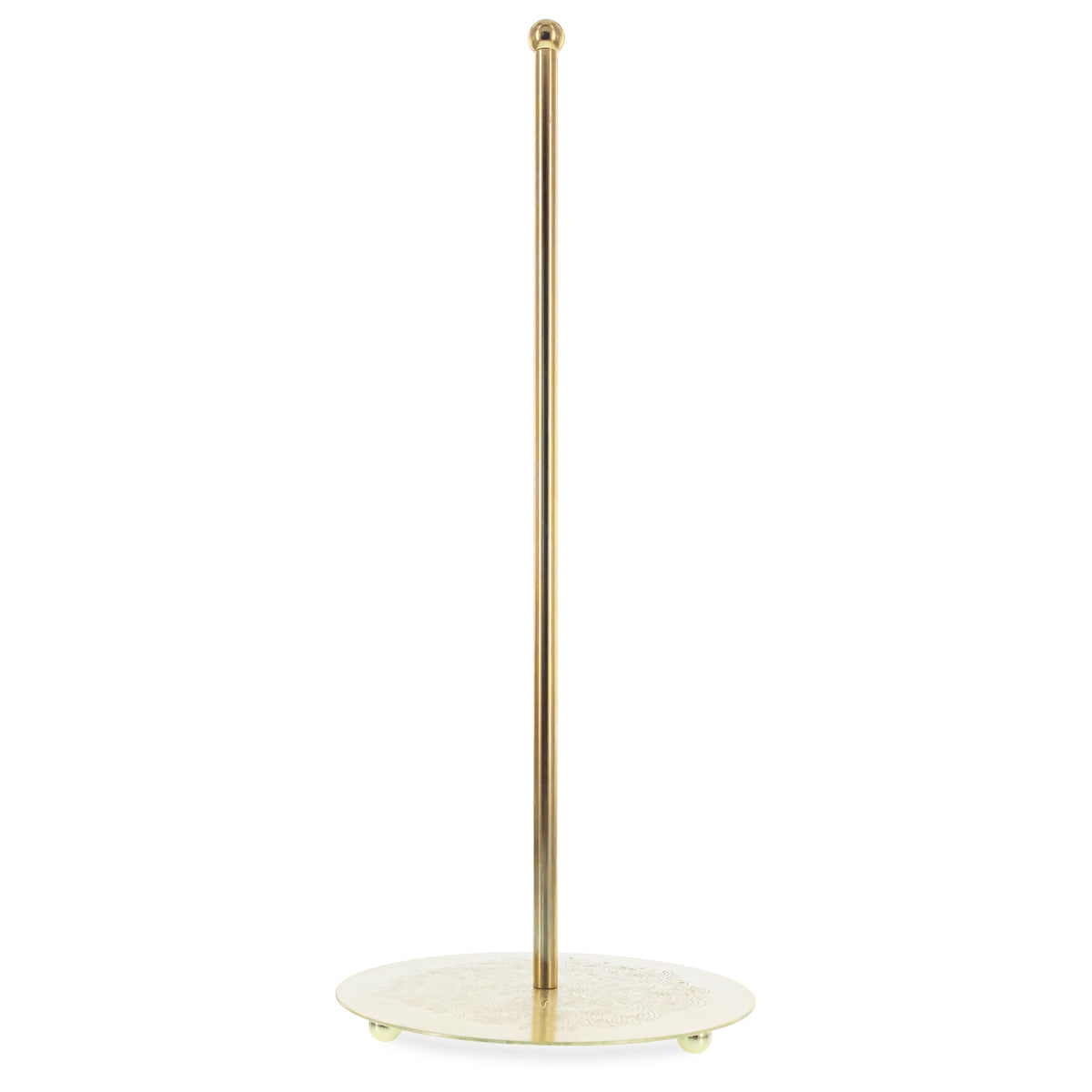 Ornate Gold Metal Rod Tree Topper Stand Display Stand 10 Inches (Taiwan)